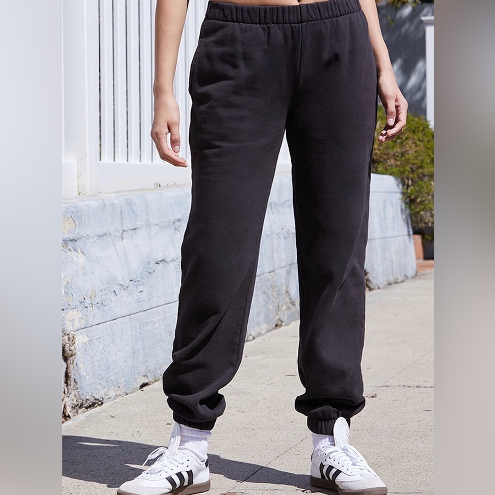 John Galt Black Rosa Sweatpants